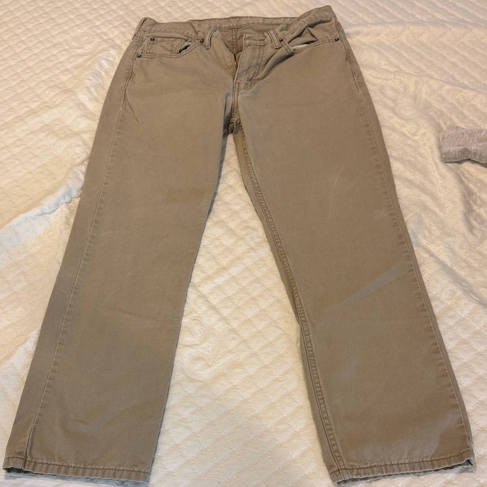 Men's Tan Jeans